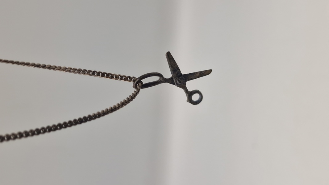 Loge halskæde, 925 sterlingsølv 