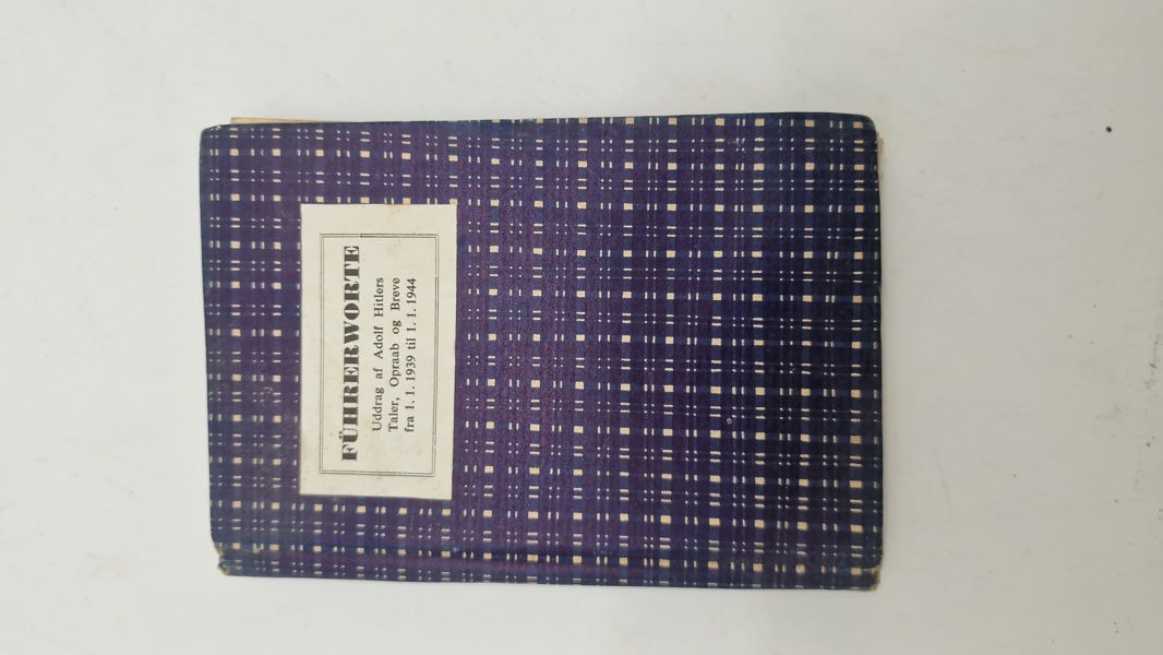 Originalt eks af “Führerworte” 