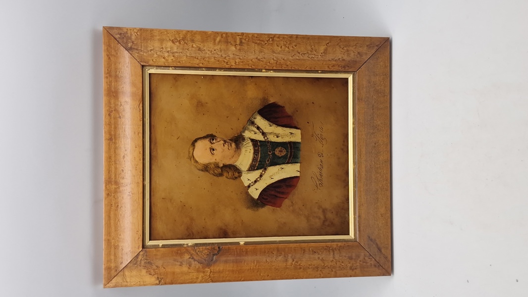 Portræt af Christian I, som var konge af Danmark, Norge og Sverige