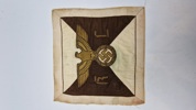 Ekstremt sjældent originalt Original German WWII NSDAP Kreisleiter Vehicle Pennant. Sjældent set til salg 