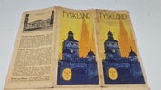 Tyskland rejse brochure på Dansk 