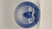 Royal Copenhagen, Jubilæumsplatte, 200året for Hans Egede rejse til Grønland 1721- 1921