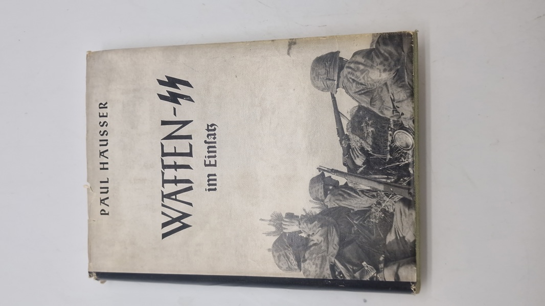 Sjælden original Waffen SS bog WW2