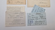 Samling original tysk feltpost 