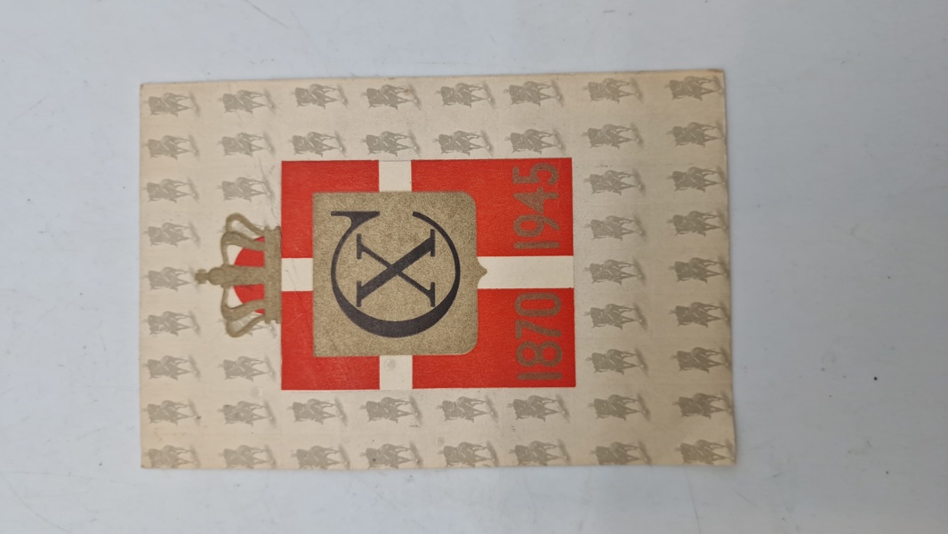 Originalt Kong Christian X postkort. Ubrugt