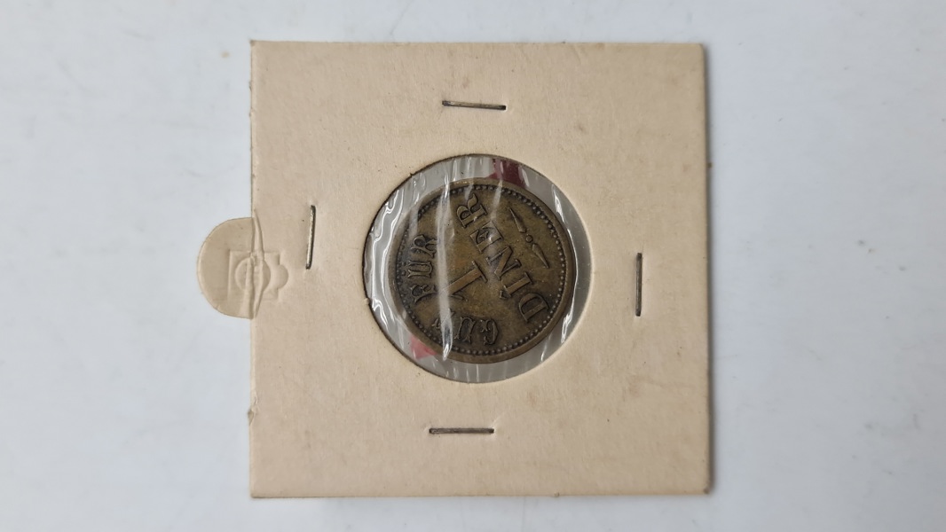 Original tysk Food ration token