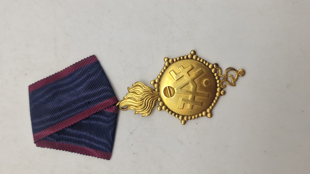 Original dansk medalje fra Felt Artilleri Foreningen