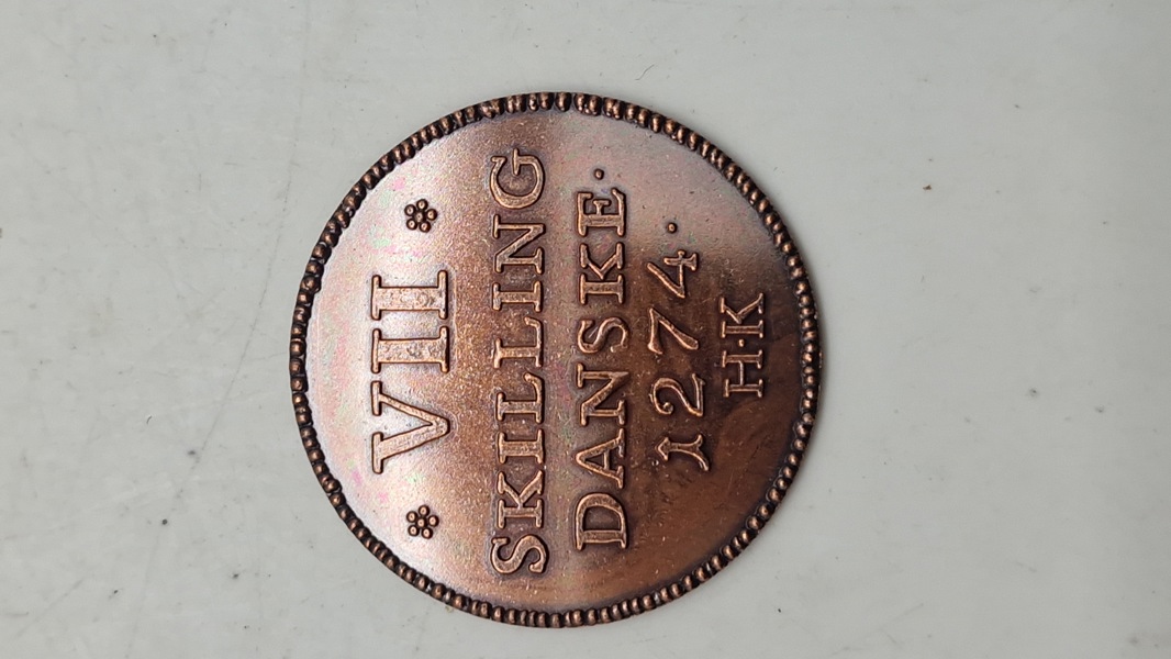 Holstebro reklame skillings mønt