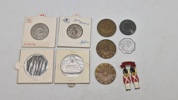 Originalt lot Tivoli mønter mm.