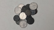 Samling originale tyske ww1/ww2 mønter