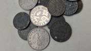 Samling originale tyske ww1/ww2 mønter