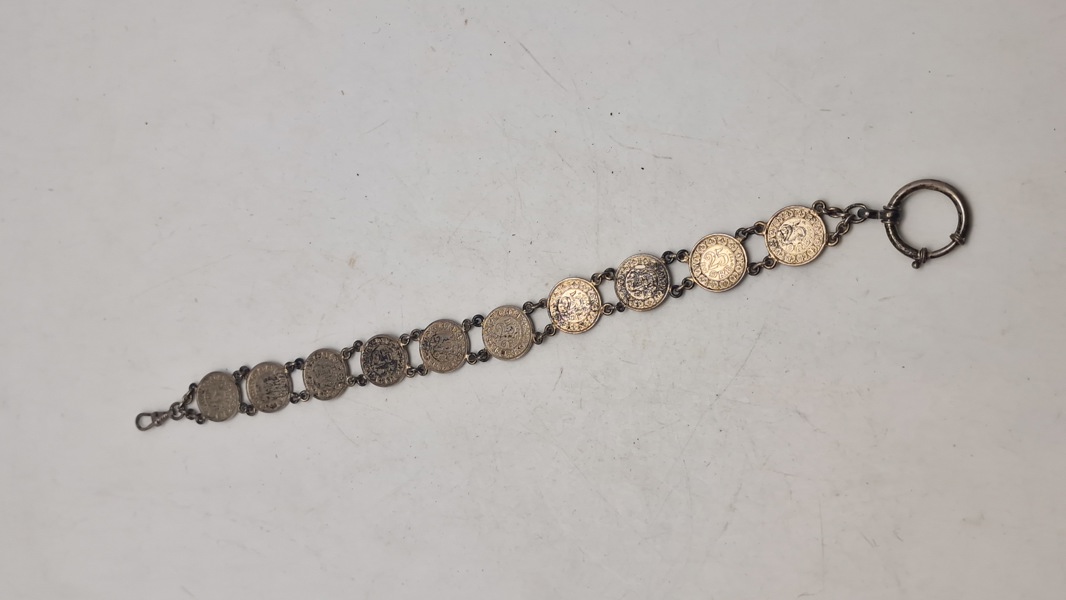 Original urkæde lavet af danske sølv 25 ører