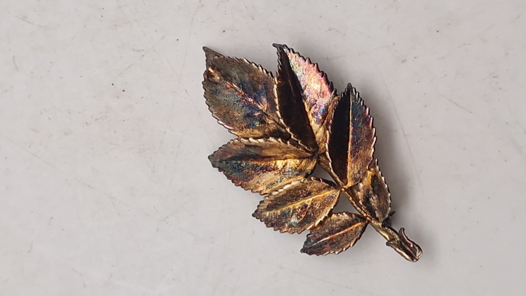 Broche af 925 sterlingsølv