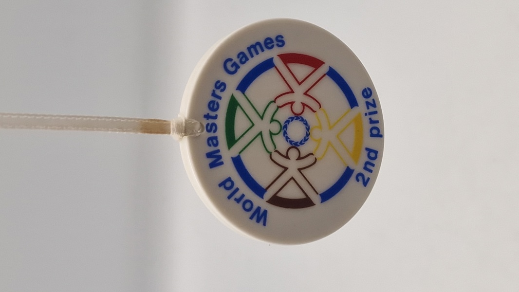 Original medalje fra World Masters Game. Royal Copenhagen