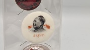 Samling originale kinesiske kommunistiske badges