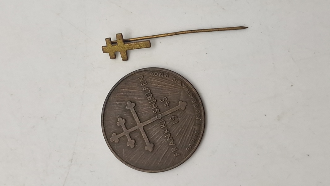 Samling Frankrigs hjælpen 1945