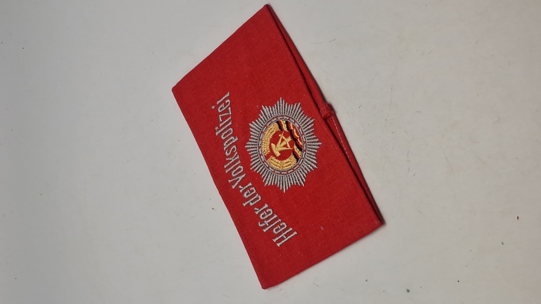 Originalt tysk Volkspolezei armbind