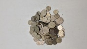 Stor samling svenske sølvmønter