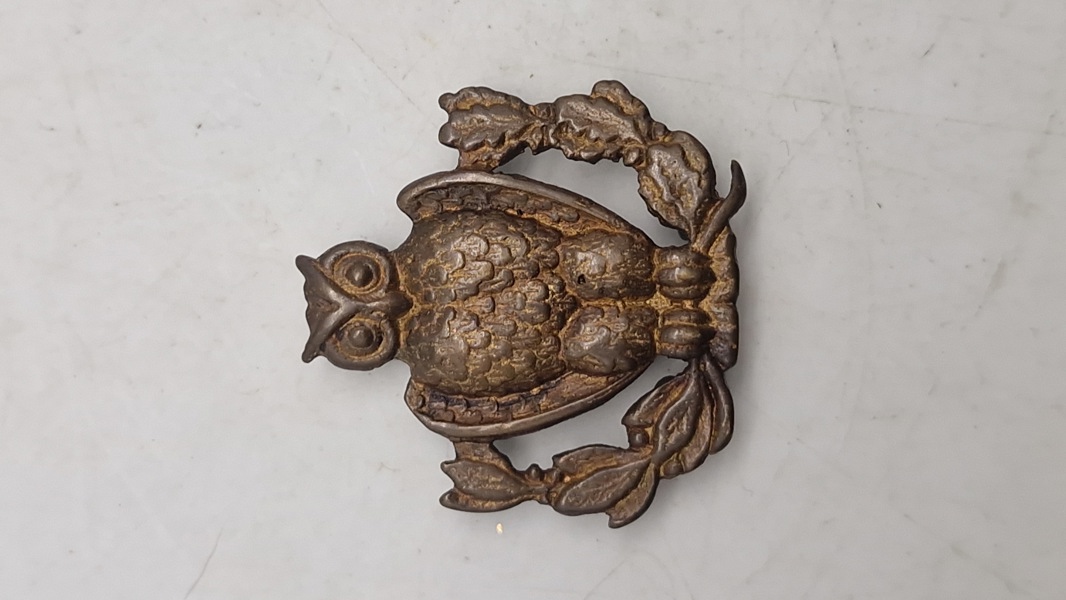 Originalt badge fra Akademisk Skyttekorps