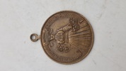 Original Gartenbau Versilberte Bronzemedaille 1897