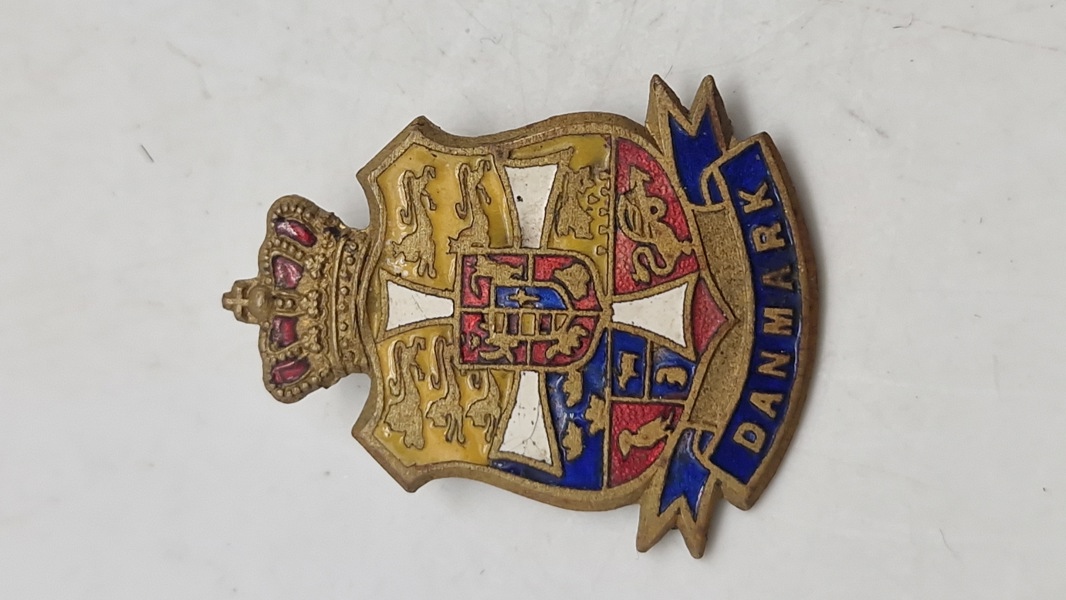 Original dansk national pin