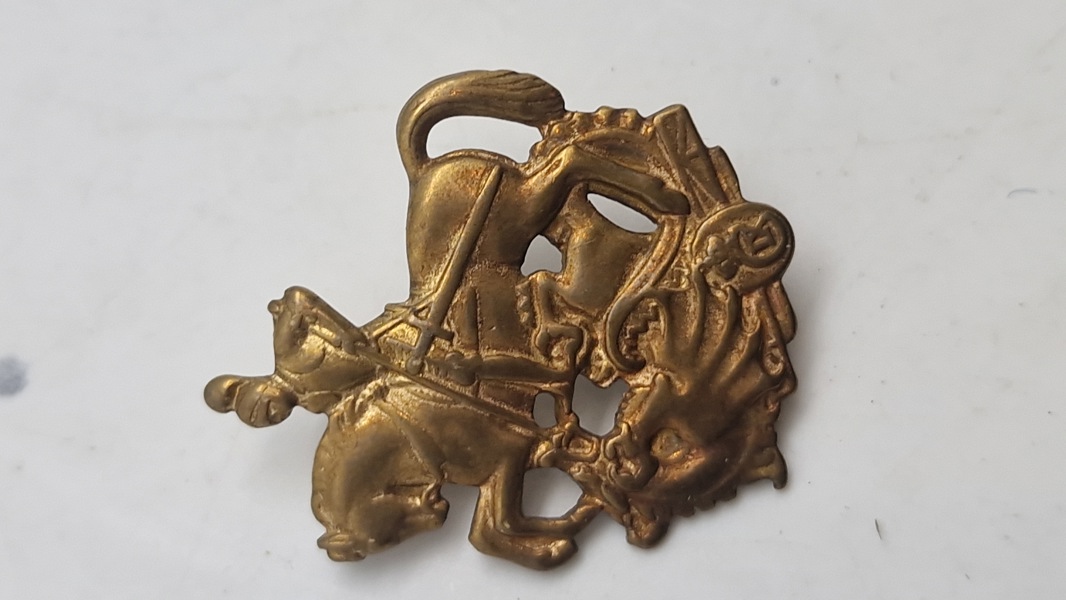 Originalt regimentsmærke 3 regiment 2 division1951-1961