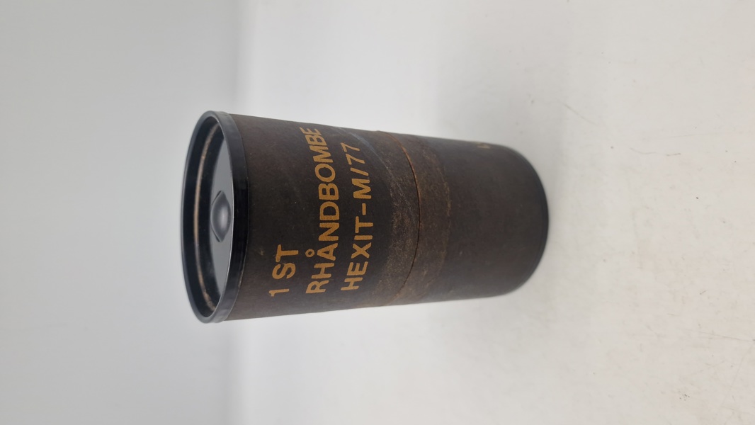 Beskyttelses rør for røghåndbombe M/77