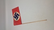 Originalt tysk sympatisør papir flag