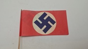 Originalt tysk sympatisør papir flag