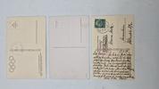 Samling originale postkort fra Olympiaden i 1936