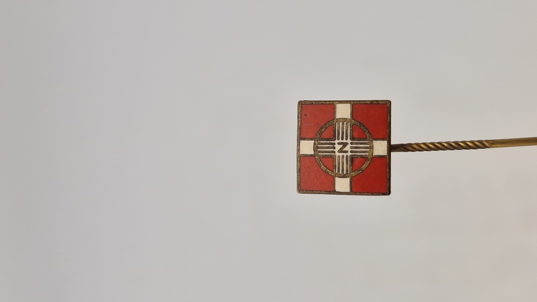 Original dansk emaljepin ww2