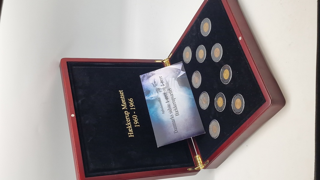 Hækkerup møntsæt 1960-66