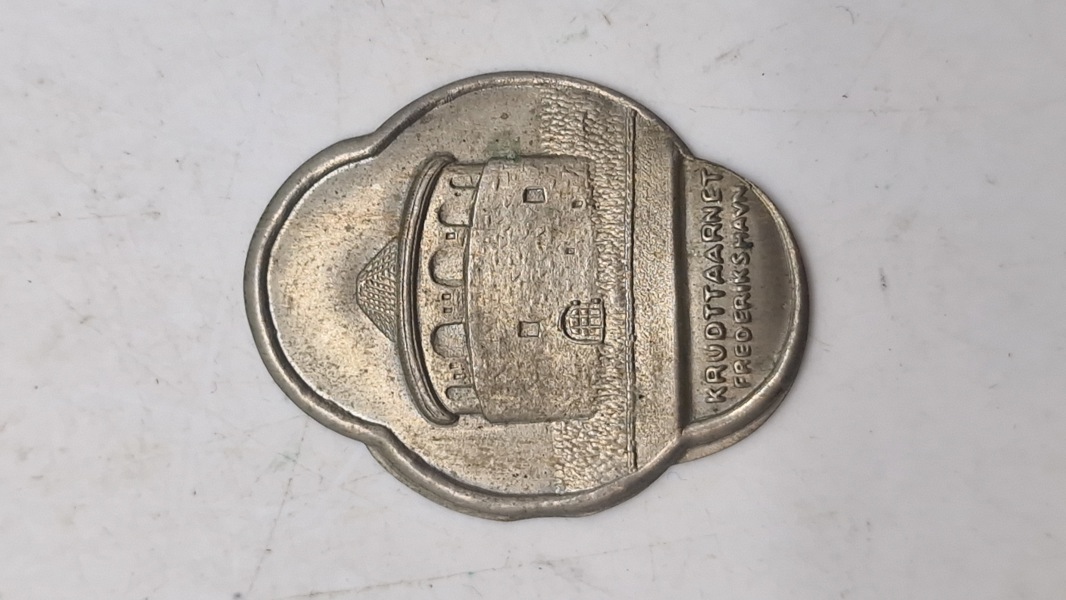 Stokke mærke fra Krudttaarnet i Frederikshavn 