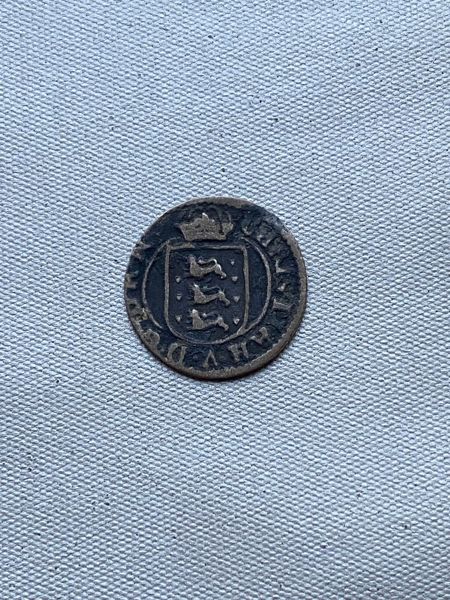 Original dansk sølv skilling 1700 tallet 