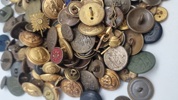 Stor samling blandede knapper 