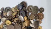 Stor samling blandede knapper 