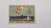 Original nødseddel - Broager 