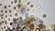 Stort lot mønter og Tokens 