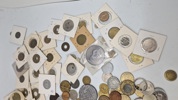Stort lot mønter og Tokens 