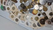 Stort lot mønter og Tokens 