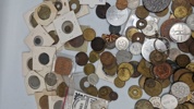 Stort lot mønter og Tokens 