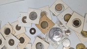 Stort lot mønter og Tokens 