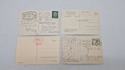 Originale tyske postkort fra olympiaden i 1936 