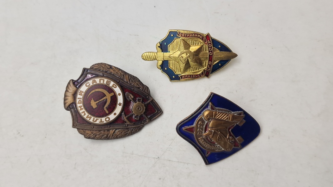 Originale russiske pins 