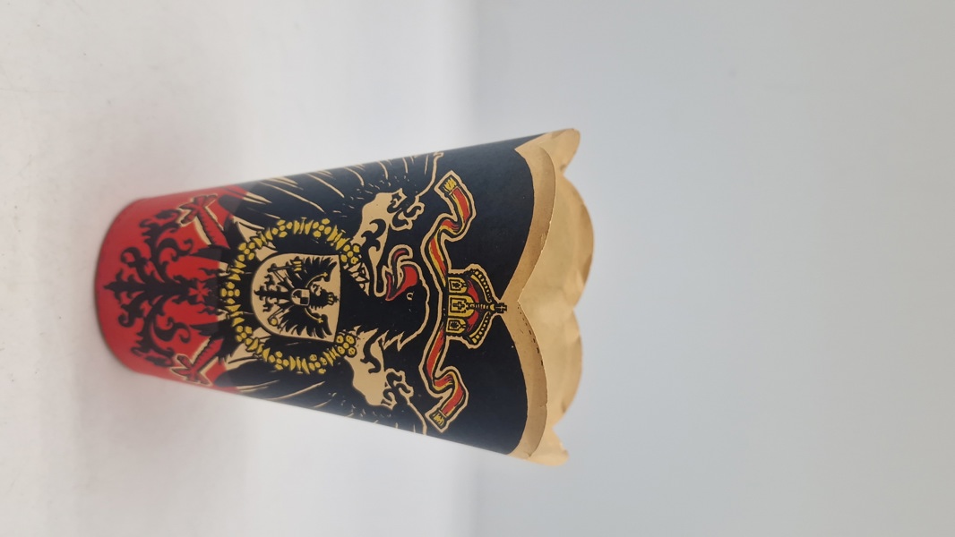 Sjældent originalt tysk papkrus fra ww1 