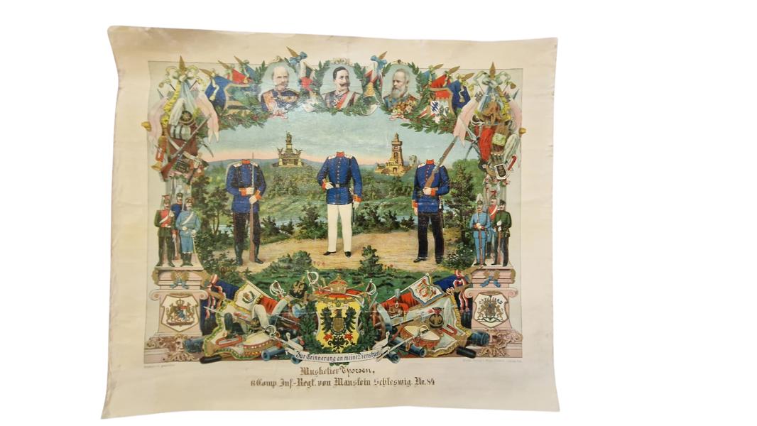 Originalt tysk reservistbillede DANSK SØNDERJYDE  Kongelige Saksiske 13. Infanteri Regiment Nr. 178