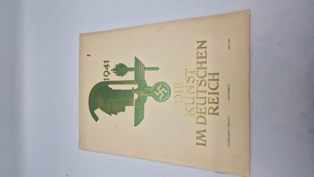 Originalt hæfte - DIE KUNST IM DEUTSCHEN REICH
