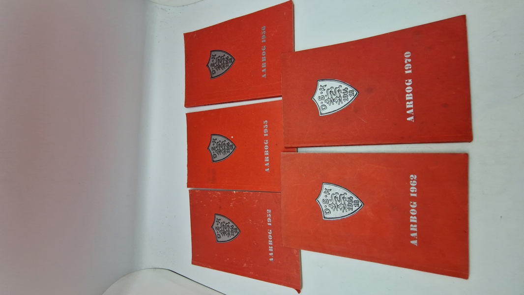 Samling årbøger fra Danske Sønderjyske Krigsdeltagere