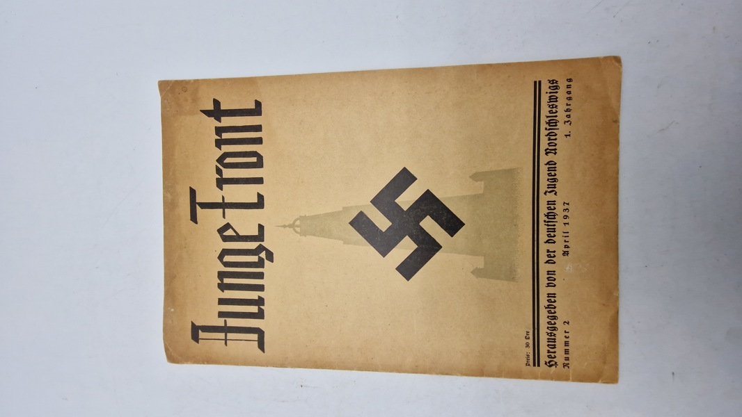 Ekstremt sjældent originalt parti Nordslesvig hæfte (D.N.S.A.P.N) memærk Knivsbjerg monumentet på forsiden 