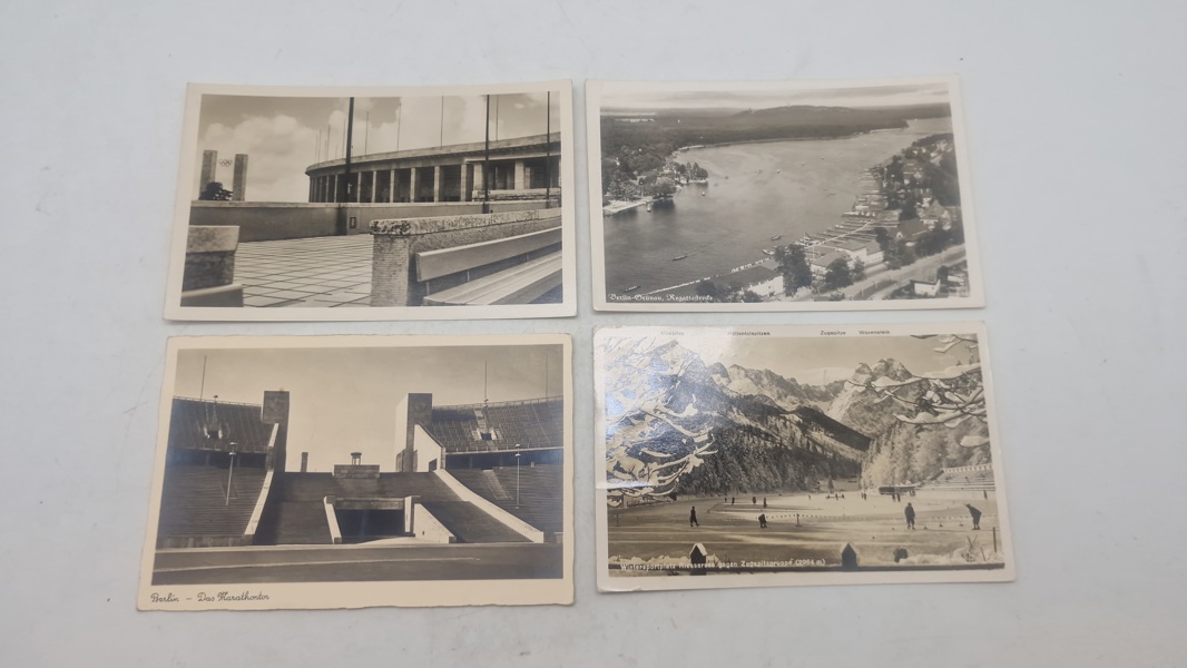 Originale Olympiade postkort 1936